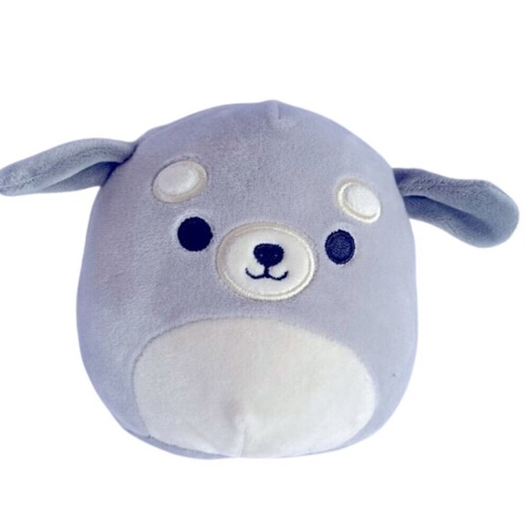 5" Squishmallow Brian the Gray Dog Small - Picture 1 of 5